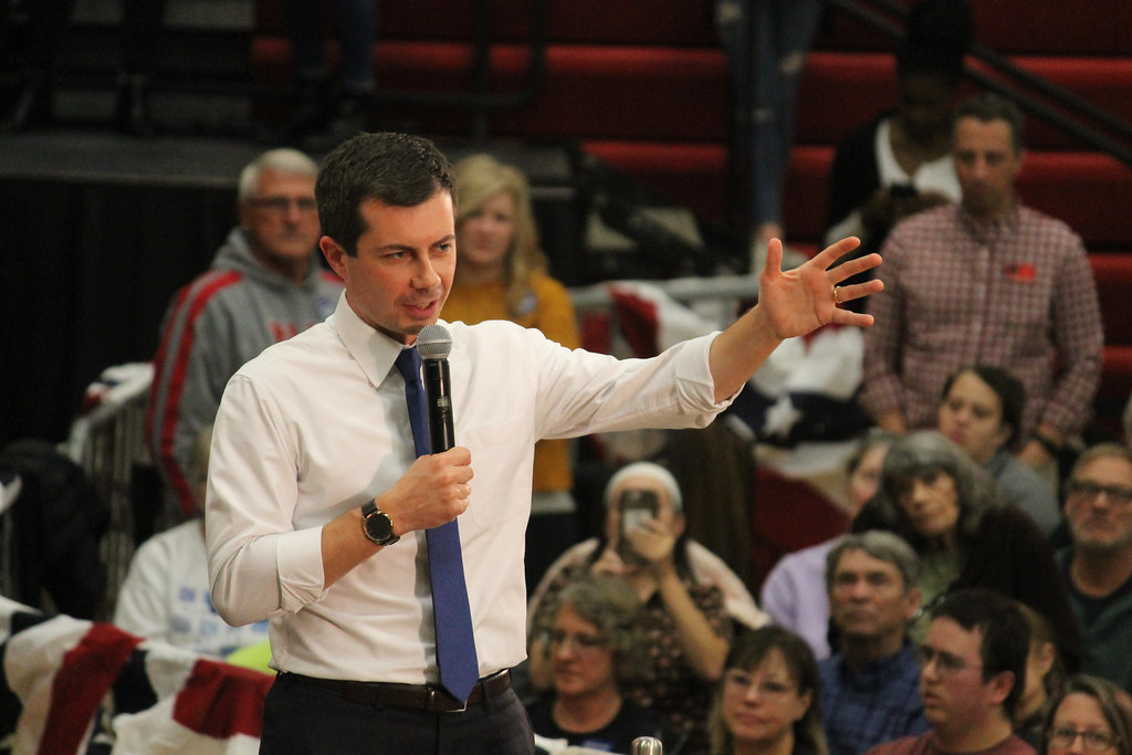 Mayor Pete in Council Bluffs