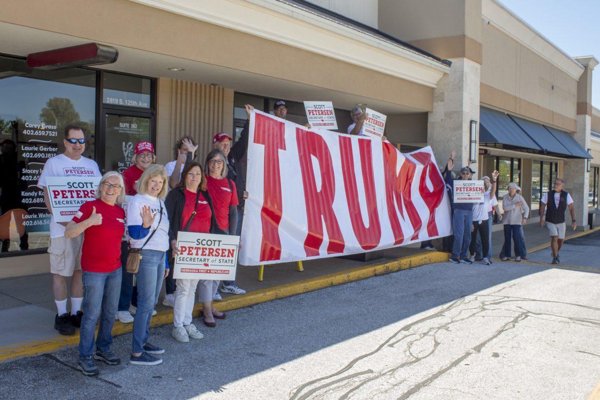 Petersen Campaign Unveils Replacement “Trump Sign” for Iconic Barn